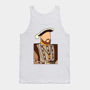 Henry VIII Illustration Tank Top